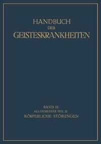 Produktbild: Handbuch der Geisteskrankheiten
