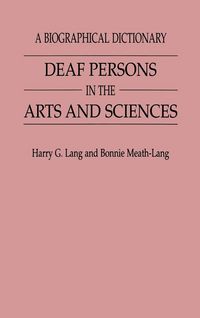 Produktbild: Deaf Persons in the Arts and Sciences