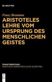 Produktbild: Aristoteles Lehre vom Ursprung des menschlichen Geistes