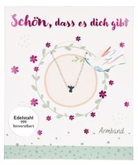 Produktbild: Edelstahl-Armband - Sch&ouml;n, dass es dich gibt