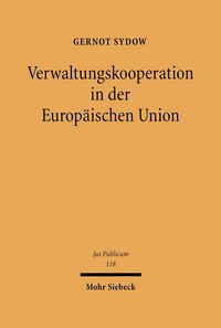 Produktbild: Verwaltungskooperation in der Europ&auml;ischen Union