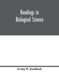 Produktbild: Readings in biological science