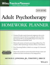 Produktbild: Adult Psychotherapy Homework Planner