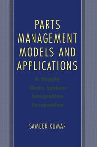 Produktbild: Parts Management Models and Applications