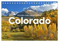 Produktbild: Colorado - Wundervolle Landschaften (Tischkalender 2026 DIN A5 quer), CALVENDO Monatskalender