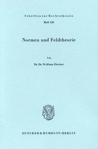 Produktbild: Normen und Feldtheorie.