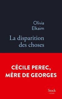 Produktbild: La disparition des choses