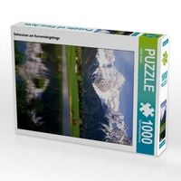 Produktbild: CALVENDO Puzzle Schmalsee am Karwendelgebirge | 1000 Teile Lege-Gr&ouml;&szlig;e 64x48cm Foto-Puzzle f&uuml;r gl&uuml;ckliche Stunden