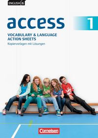 Produktbild: English G Access 1: 5. Schuljahr. Language and Vocabulary Action Sheets