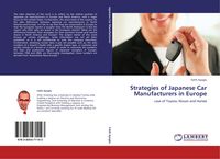 Produktbild: Strategies of Japanese Car Manufacturers in Europe