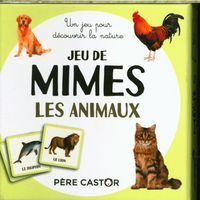 Produktbild: Les animaux : jeu de mimes