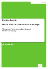 Produktbild: End of Product Life deutscher Fahrzeuge