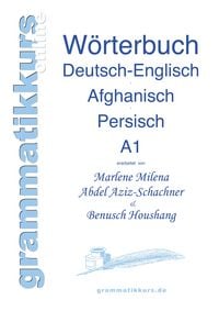 Produktbild: Wortschatz Deutsch-Englisch-Afghanisch-Persisch Niveau A1
