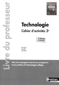 Produktbild: Technologie : cahier d'activit&eacute;s 3e : professeur - 2021