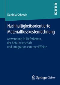 Produktbild: Nachhaltigkeitsorientierte Materialflusskostenrechnung