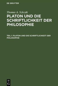 Produktbild: Platon und die Schriftlichkeit der Philosophie