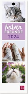Bild vom Artikel Lesezeichenkalender 2024: Katzenfreunde vom Autor Groh Verlag