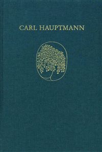 Produktbild: Carl Hauptmann: S&auml;mtliche Werke / Band V,1: Romane I (Textband)