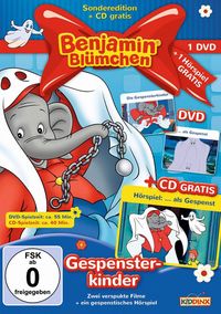 Produktbild: Benjamin Bl&uuml;mchen - Die Gespensterkinder/... als Gespenst (+ CD)