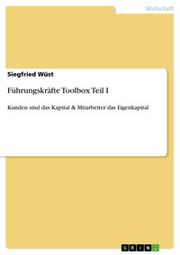 Produktbild: F&uuml;hrungskr&auml;fte Toolbox Teil I