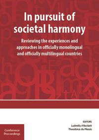 Produktbild: In pursuit of societal harmony