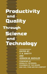 Produktbild: Productivity and Quality Through Science and Technology
