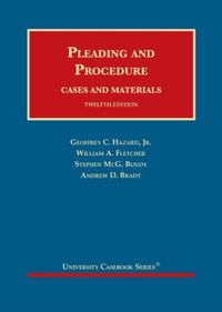 Produktbild: Pleading and Procedure