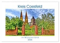 Produktbild: Kreis Coesfeld im M&uuml;nsterland - Stadt Land Flu&szlig; (Wandkalender 2026 DIN A2 quer), CALVENDO Monatskalender