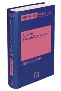 Produktbild: Cierre fiscal-contable : ejercicio 2019