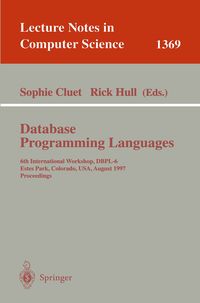 Produktbild: Database Programming Languages