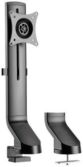 Produktbild: LogiLink BP0161 Monitor-Tischhalterung 1 Display(s) Schwarz Drehbar, H&ouml;henverstellbar, Neigbar, Schwenkbar
