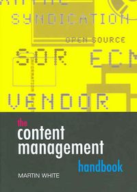 Produktbild: White, M: Content Management Handbook