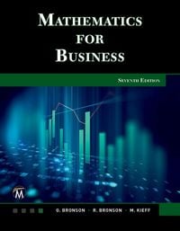 Produktbild: Mathematics for Business