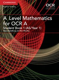 Produktbild: A Level Mathematics for OCR Student Book 1 (AS/Year 1)