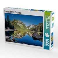 Produktbild: CALVENDO Puzzle Spiegelbild am Soinsee, Bayrischzell | 1000 Teile Lege-Gr&ouml;&szlig;e 64x48cm Foto-Puzzle f&uuml;r gl&uuml;ckliche Stunden