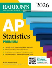 Produktbild: AP Statistics Premium, 2026: Prep Book with 9 Practice Tests + Comprehensive Review + Online Practice