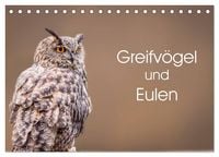 Produktbild: Greifv&ouml;gel und Eulen (Tischkalender 2027 DIN A5 quer), CALVENDO Monatskalender