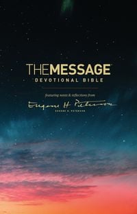 Produktbild: The Message Devotional Bible