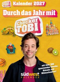 Produktbild: Checker Tobi 2027: Tagesabrei&szlig;kalender mit &uuml;ber 300 spannenden Checks zum Aufstellen oder Aufh&auml;ngen