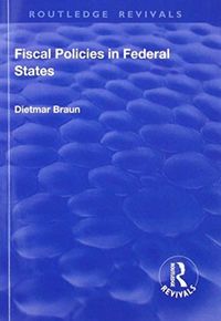 Produktbild: Fiscal Policies in Federal States