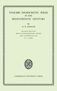 Produktbild: English Democratic Ideas in the Seventeenth Century