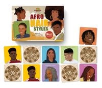 Produktbild: Afro Hair Styles. Memo-Kartenspiel mit 36 Styles incl. Booklet mit Style Infos