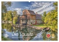 Produktbild: Die Lausitz - Landmarken der Nieder- und Oberlausitz (Wandkalender 2026 DIN A2 quer), CALVENDO Monatskalender