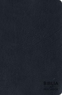Produktbild: Rvr 1960 Biblia del Pescador Letra Grande, Azul S&iacute;mil Piel