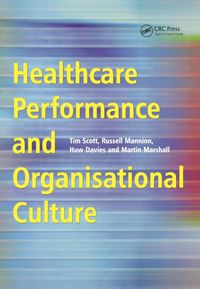 Produktbild: Healthcare Performance and Organisational Culture