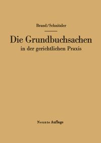 Produktbild: Die Grundbuchsachen in der gerichtlichen Praxis