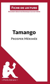 Produktbild: Tamango de Prosper M&eacute;rim&eacute;e (Fiche de lecture)