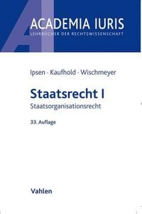 Produktbild: Staatsrecht I