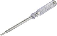 Produktbild: TOOLCRAFT Phasenpr&uuml;fer Klingenbreite=4 mm Klingenl&auml;nge=100 mm Spannung (Bereich)=100 - 250 V/AC