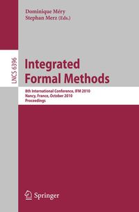 Produktbild: Integrated Formal Methods
